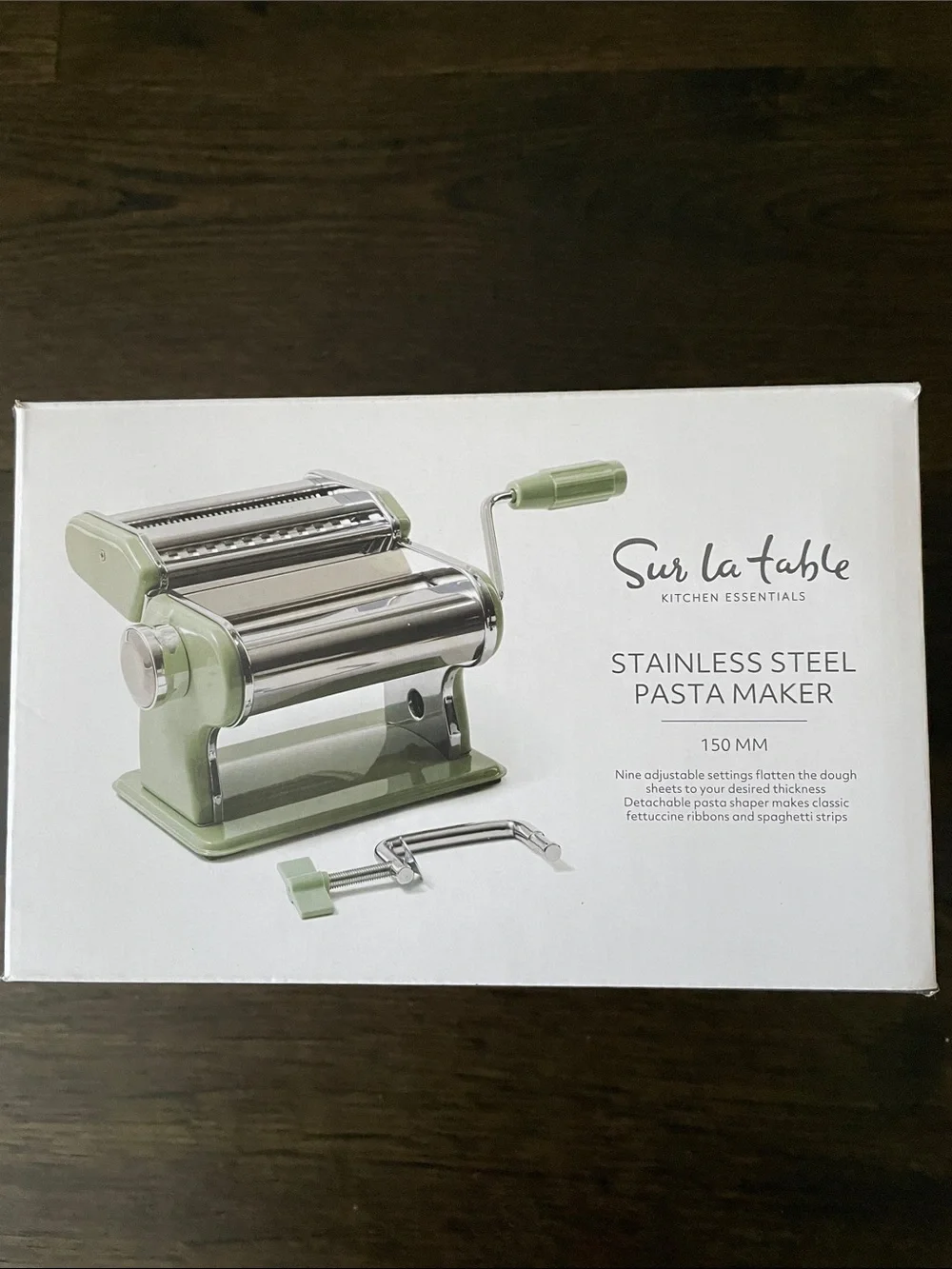Sur La Table Stainless Steel Pasta Maker, New